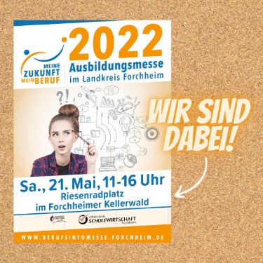 Plakat Ausbildungsmesse Forchheim